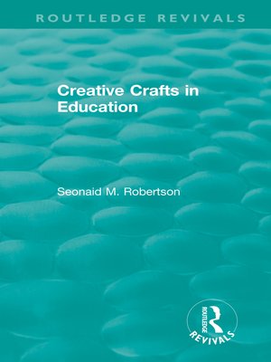 cover image of Creative Crafts in Education